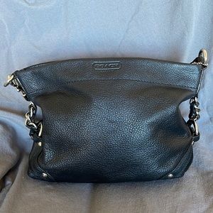 Coach leather handbag